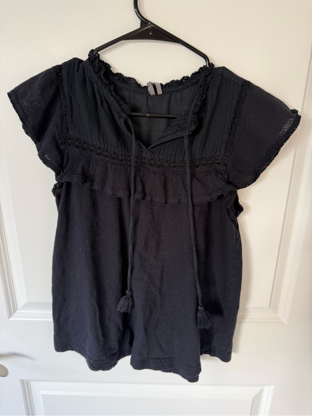 Anthropologie Peasant Blouse Size Extra Small